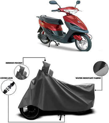 Autoprime Two Wheeler Cover for Avon(E Scoot, Grey)