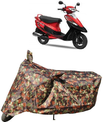 Autoprime Two Wheeler Cover for Electric Cruz(Yo Spark, Multicolor)