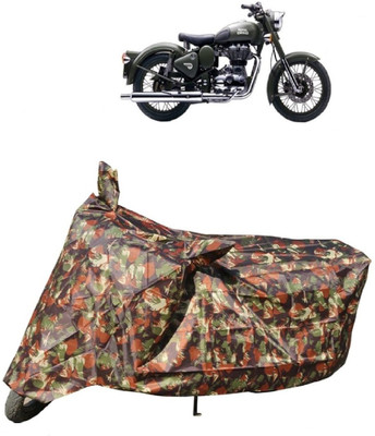 AutoKick Two Wheeler Cover for Royal Enfield(Beat, Multicolor)