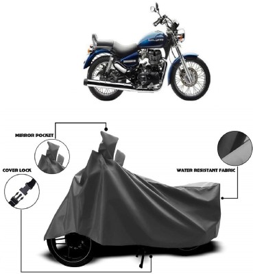 Autoprime Two Wheeler Cover for Royal Enfield(Enticer, Grey)