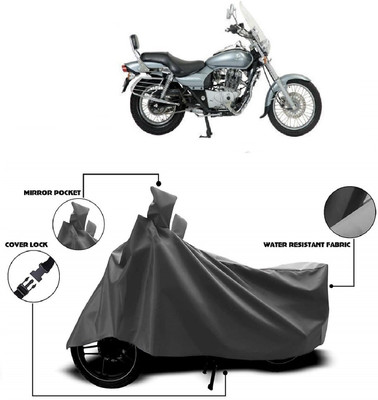 AutoKick Two Wheeler Cover for Bajaj(Avenger 220 DTS-i, Grey)
