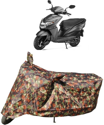 AutoKick Waterproof Two Wheeler Cover for Honda(Dio, Multicolor)
