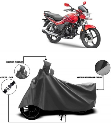 Autoprime Two Wheeler Cover for Hero(Passion Xpro, Grey)