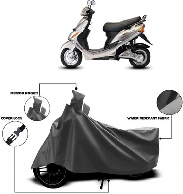 AutoKick Two Wheeler Cover for Hero(E Sprint, Grey)