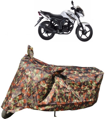 AutoKick Two Wheeler Cover for Yamaha(SZ-S, Multicolor)
