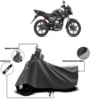 AutoKick Two Wheeler Cover for Honda(CB Twister, Grey)