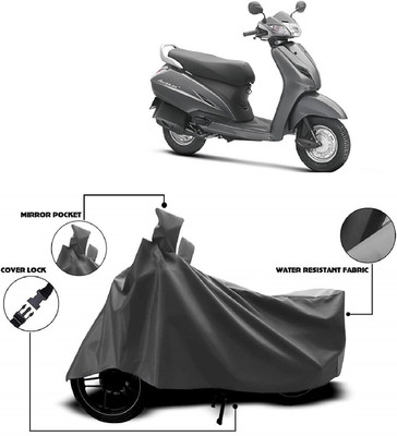 Autoprime Two Wheeler Cover for Honda(Activa 3G, Grey)