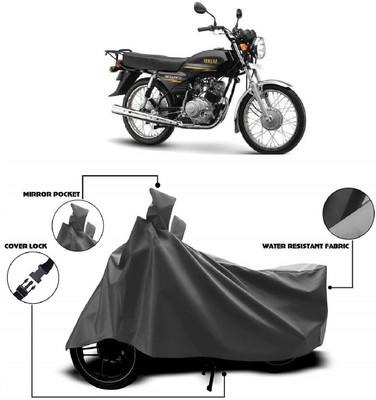 Autoprime Two Wheeler Cover for Yamaha(Crux, Grey)