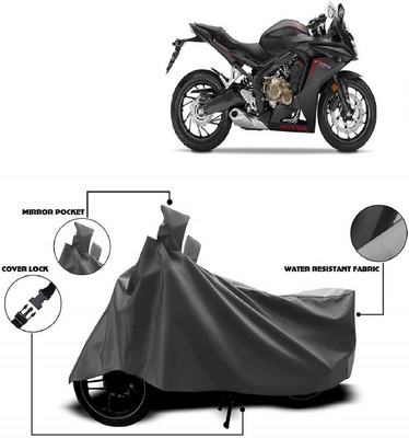 AutoKick Two Wheeler Cover for Honda(CBR 650F, Grey)