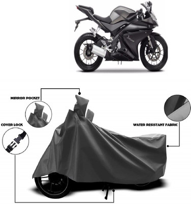 Autoprime Two Wheeler Cover for Yamaha(YZF, Grey)