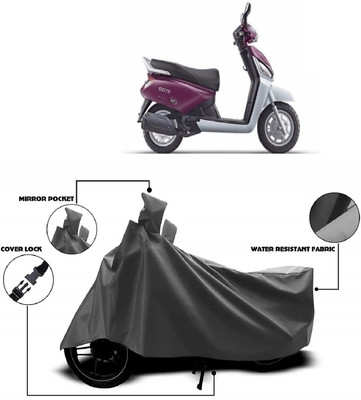 AutoKick Two Wheeler Cover for Mahindra(Gusto, Grey)