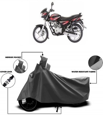 AutoKick Two Wheeler Cover for Bajaj(Discover 125 DTS-i, Grey)