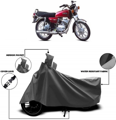 Autoprime Two Wheeler Cover for Yamaha(RX 100, Grey)