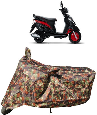 AutoKick Two Wheeler Cover for Mahindra(Kine, Multicolor)