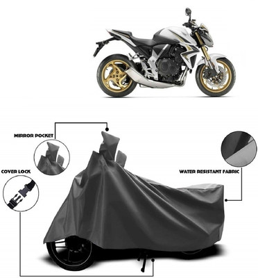 AutoKick Two Wheeler Cover for Honda(CB 1000R, Grey)