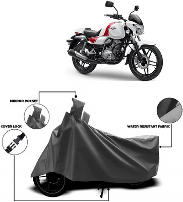 Autoprime Two Wheeler Cover for Bajaj(V 150, Grey)