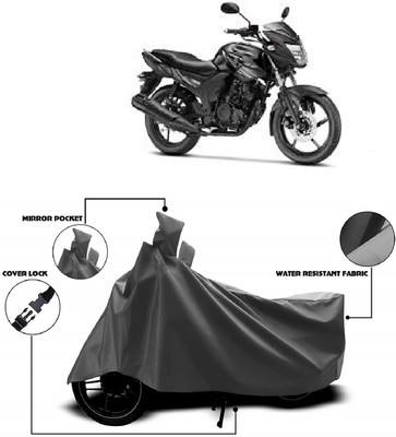 AutoKick Two Wheeler Cover for Yamaha(SZ R, Grey)