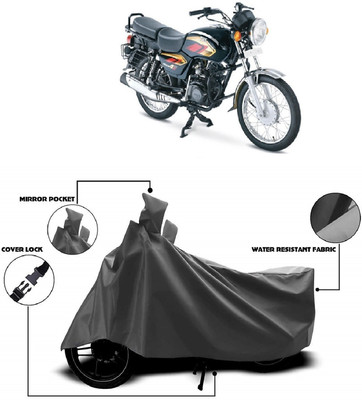 MMSSTAR Waterproof Two Wheeler Cover for TVS(Max 4R, Grey)