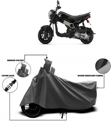 AutoKick Two Wheeler Cover for Honda(Navi, Grey)