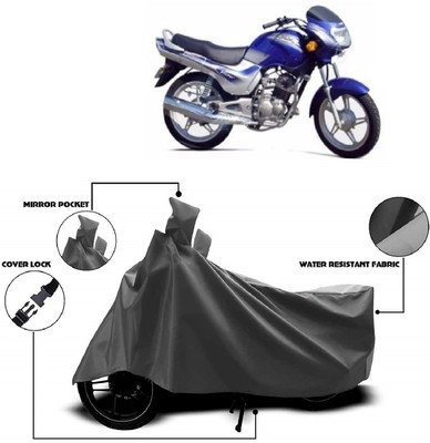 AutoKick Two Wheeler Cover for TVS(Victor GLX, Grey)