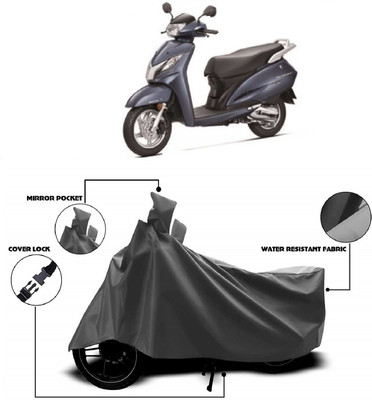 AutoKick Two Wheeler Cover for Honda(Activa 125, Grey)