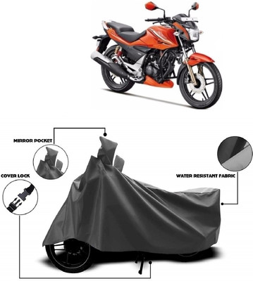 AutoKick Two Wheeler Cover for Hero(Xtreme Sports, Grey)
