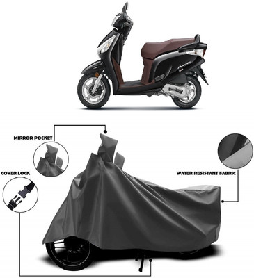 AutoKick Two Wheeler Cover for Honda(Aviator, Grey)
