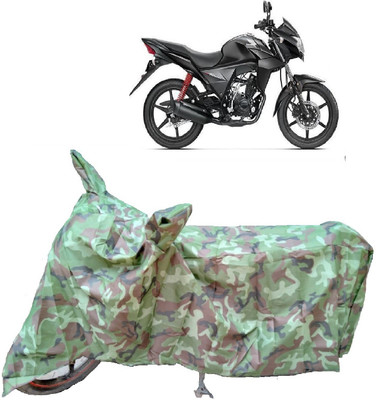 AutoKick Two Wheeler Cover for Honda(CB Twister, Multicolor)