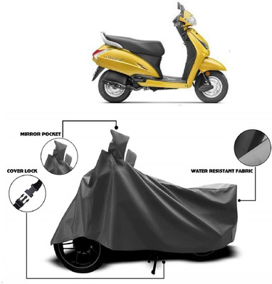 AutoKick Two Wheeler Cover for Honda(Activa 5G, Grey)