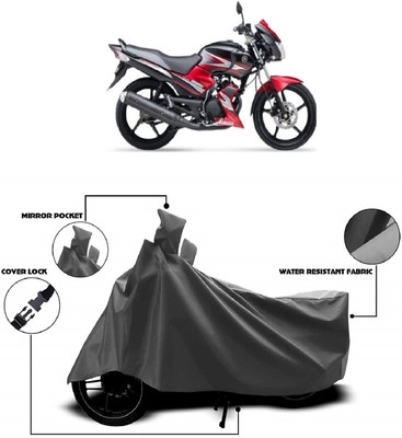 Autoprime Two Wheeler Cover for Yamaha(SS 125, Grey)