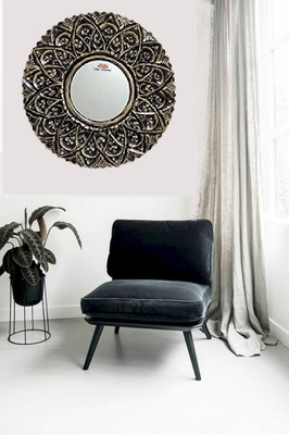 VAS Collection Home CDXA3D Bathroom Mirror(Round Finish : glossy)
