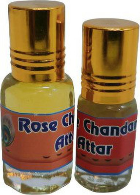 kah attar ROSE CHANDAN ATTAR(A PACK OF 3ML&6ML) Floral Attar(Sandalwood)