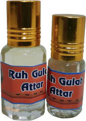 kah attar RUH GULAB ATTAR (A PACK OF 3ML&6ML) Floral Attar(Rose)