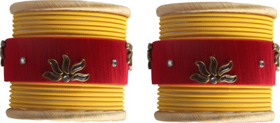 Shiv_Jewels Fabric Bangle Set(Pack of 30)