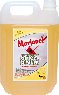 MARJANOL Disinfectant Surface Cleaner Lemon 5 Litre (Pack Of 1) Lemon(5 L)