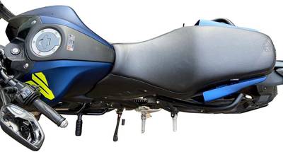 Sahara Seats MT-15 Seat Cover with Added Rubber Foam Single Bike Seat Cover For NA NA