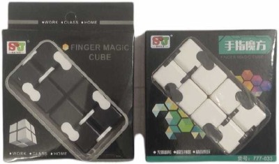 D'Mega Mart Playing block cube infinity toy Finger cube(Multicolor)