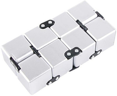 D'Mega Mart Playing block cube infinity toy Finger cube ONE White(Multicolor)
