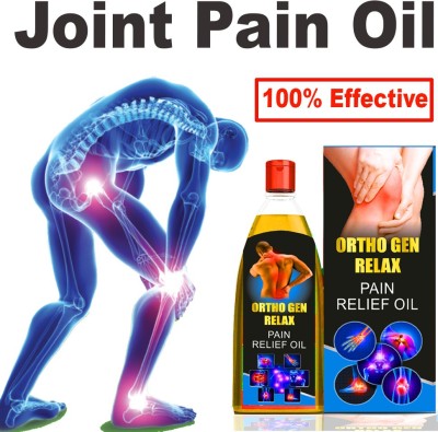 Ayurgen Herbals Joint Pain Relief Oil Ayurvedic Joint Pain Massage Oil knee pain relief oil Liquid(60 ml)