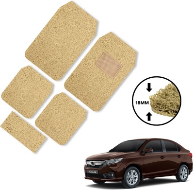 GoMechanic PVC Standard Mat For  Honda Amaze(Beige)