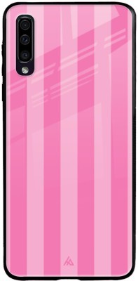 Hocopoco Back Cover for Samsung Galaxy A70(Pink, Grip Case, Silicon, Pack of: 1)