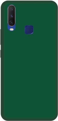 itrusto Back Cover for vivo Y12 , vivo Y12 Plain Army Green BACK COVER(Multicolor, Hard Case, Pack of: 1)