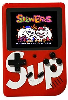 SUP X Game Box 400 in One Handheld Game Console With Remote Controller & Can Connect to A TV 2 Player ( Only 2nd Player Play with Remote) 8 GB with Retro 400 in 1 Special Toy Edition(Code in the Box - for Switch)
