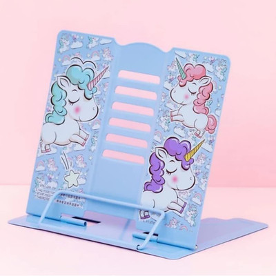 Dallao 1 Compartments Metal Book Stand(Multicolor)