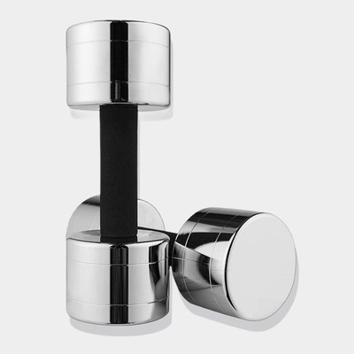 HACKERX Pair of 2.5KG Steel Dumbbells (2.5KGX2PCS) Fixed Weight Dumbbell(5 kg)