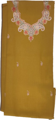 Vrinde Wool Embroidered Salwar Suit Material