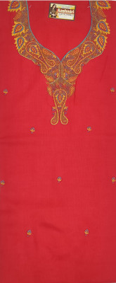 Vrinde Wool Embroidered Salwar Suit Material