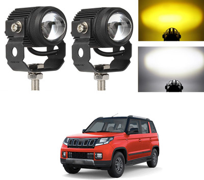 PRTEK LED Fog Lamp Unit for Mahindra Universal For Car