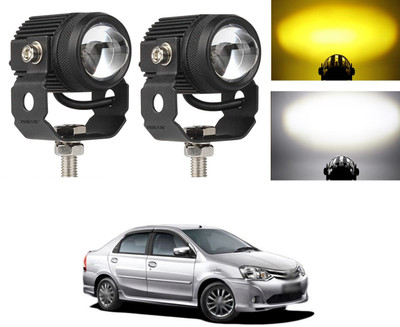 PRTEK LED Fog Lamp Unit for Toyota Etios
