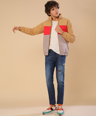 CAMPUS SUTRA Full Sleeve Colorblock Men Jacket
